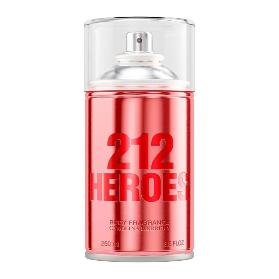 CAROLINA HERRERA 212 HEROES 250ml - 87% DA CAPACIDADE - TESTER