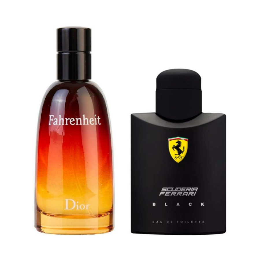 Combo de 2 Perfumes 100ml - Fahrenheit e Ferrari Black