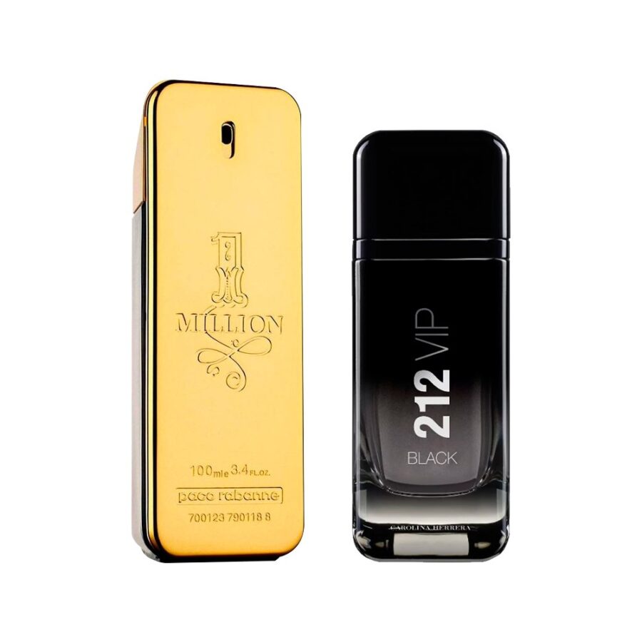 Combo de 2 Perfumes 100ml - One Million e 212 VIP Black