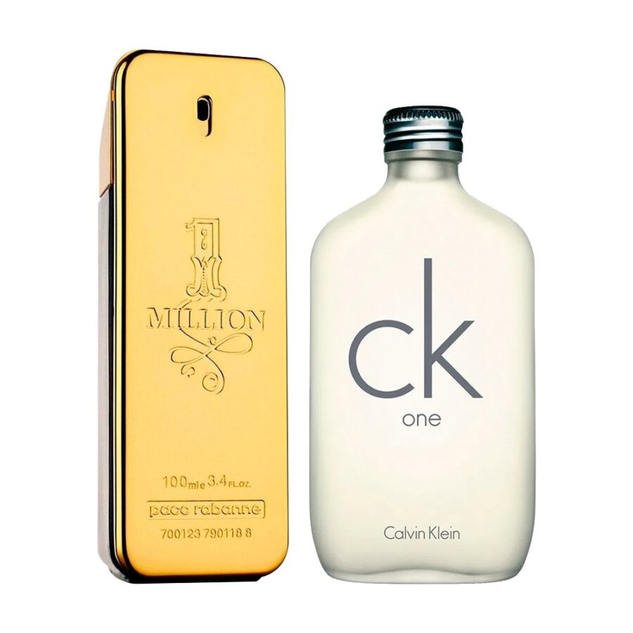 Combo de 2 Perfumes 100ml - One Million e Calvin Klein One