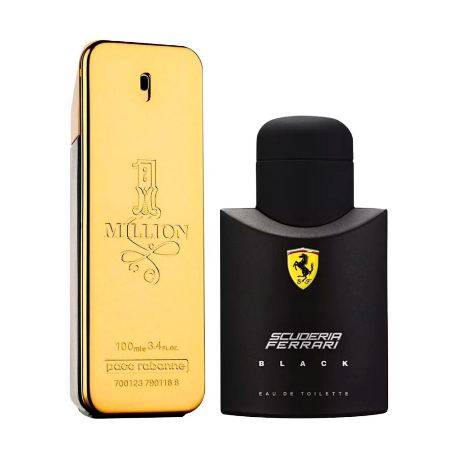 Combo de 2 Perfumes 100ml - One Million e Ferrari Black