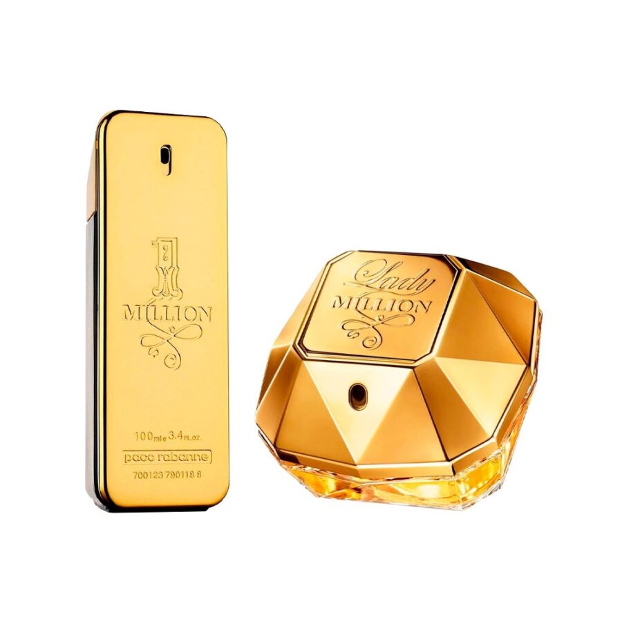 Combo de 2 Perfumes 100ml - One Million e Lady Million