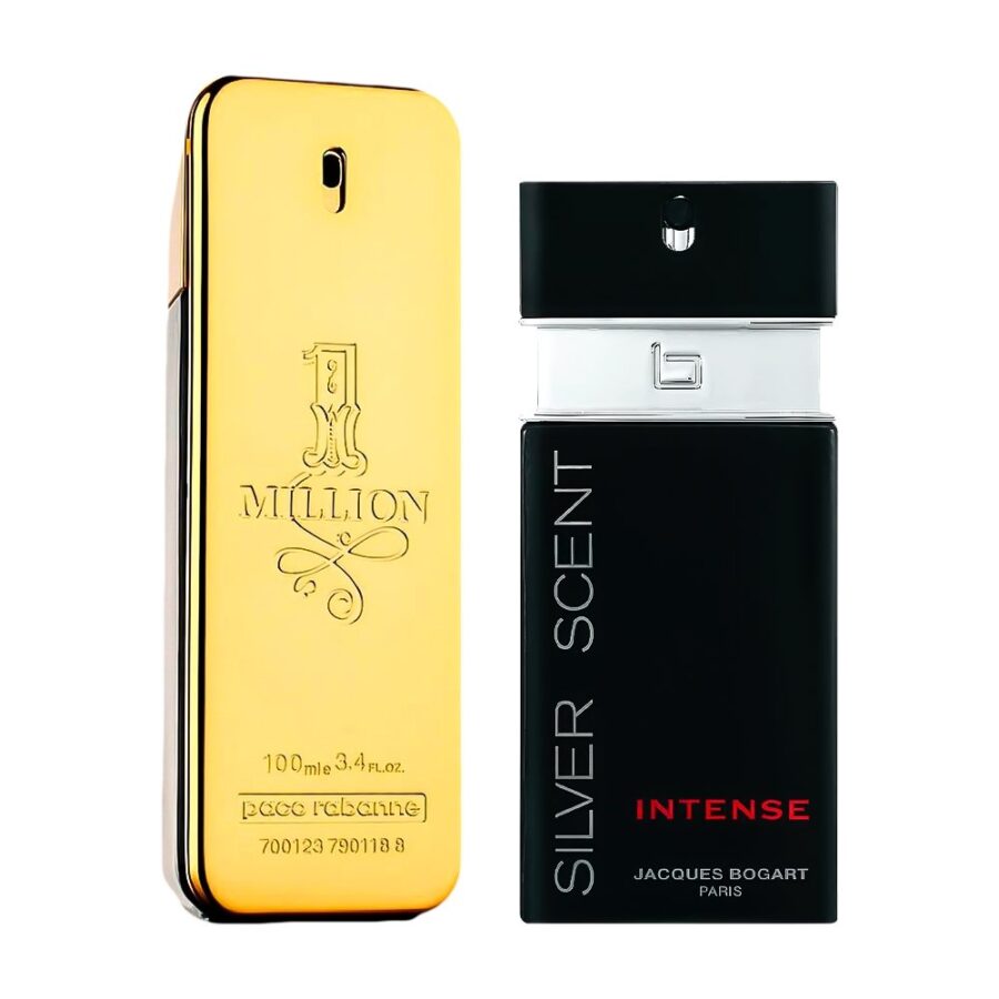 Combo de 2 Perfumes 100ml - One Million e Silver Scent