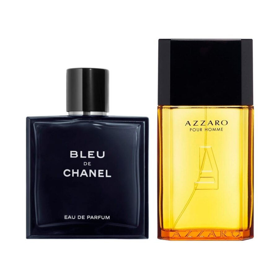 Combo de 2 Perfumes 100ml - Bleu de Chanel e Azzaro