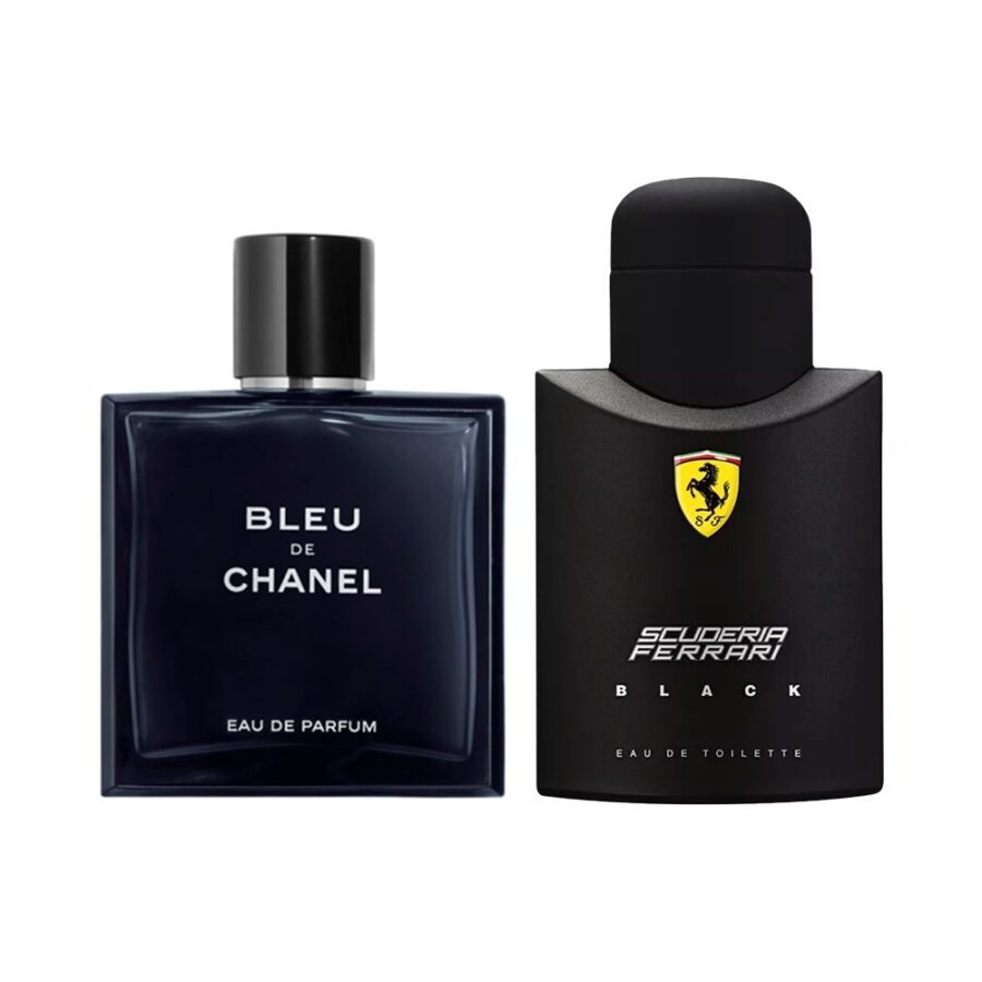 Combo de 2 Perfumes 100ml - Bleu de Chanel e Ferrari Black