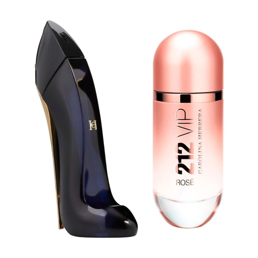 Combo de 2 Perfumes 100ml - Good Girl e 212 VIP Rosé