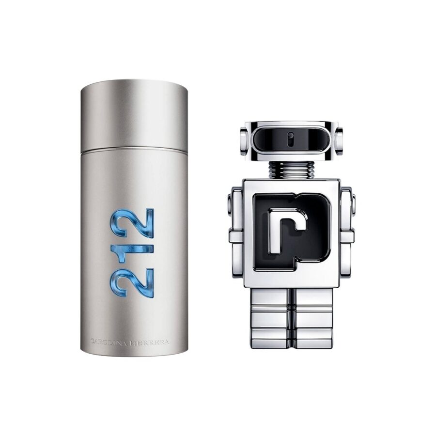 Combo de 2 Perfumes 100ml - 212 Men e Phantom