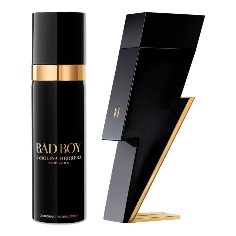 CAROLINA HERRERA BAD BOY 100/50ml - 82% DA CAPACIDADE - TESTER