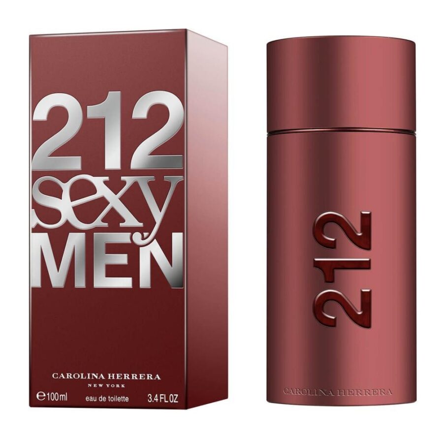 Perfume 212 Sexy Men Carolina Herrera Eau de Toilette Masculino 50ml